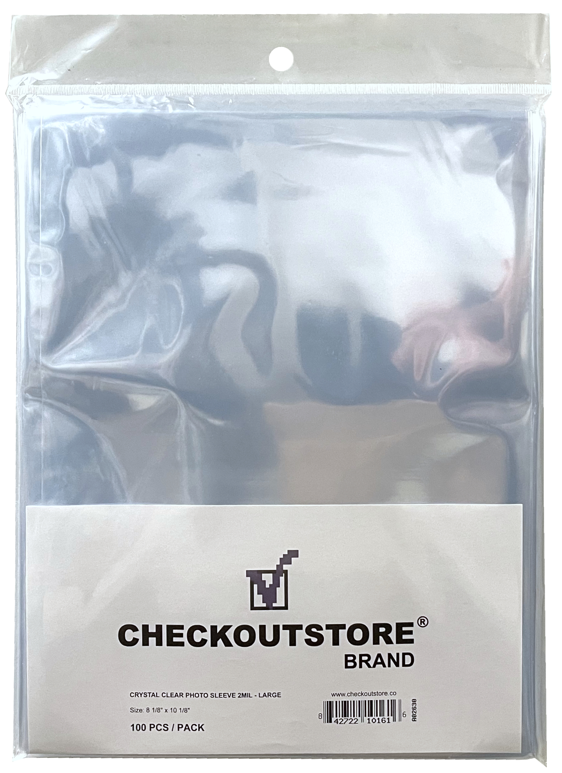 Image of ID 1214260774 1000 CheckOutStore Crystal Clear Protective Photo Sleeves (8 x 10 in)