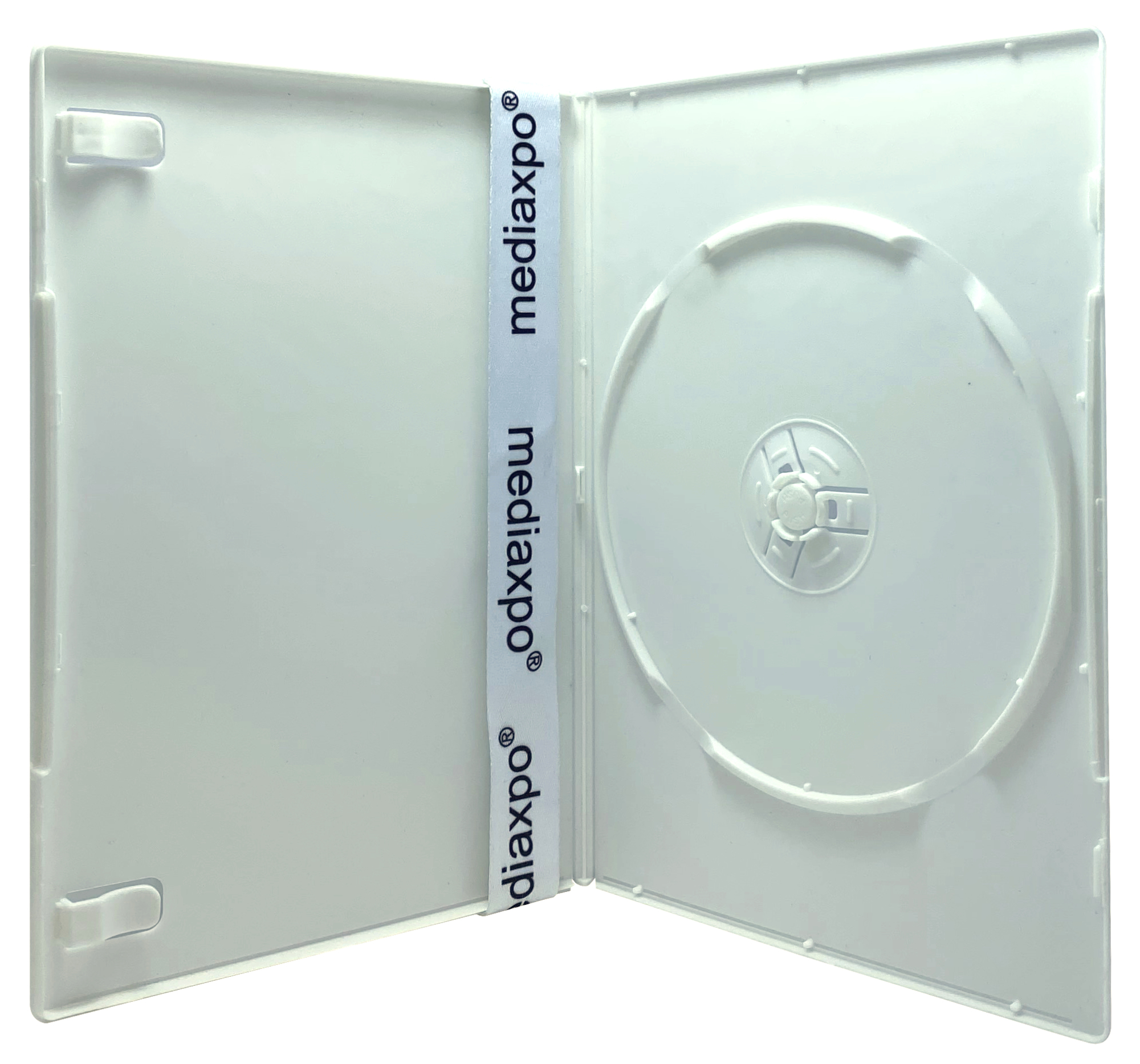 Image of ID 1214262369 200 SLIM Solid White Color Single DVD Cases 7MM