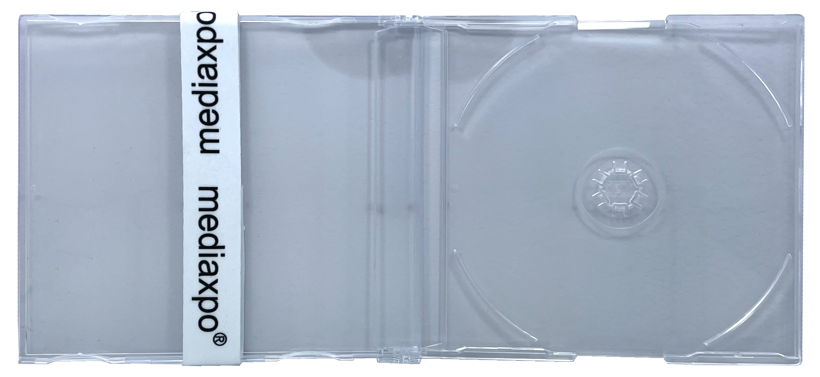 Image of ID 1227844490 1000 SLIM Import CD-5 Maxi SUPER Clear CD Jewel Cases J Card European 72mm