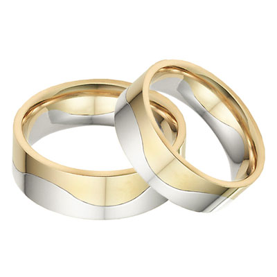 Image of ID 1247851482 Two-Halves One Flesh Wedding Band Set