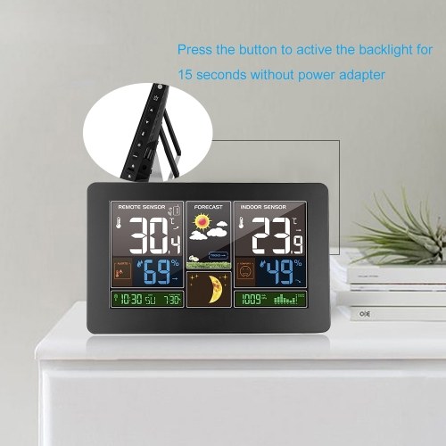 Image of ID 1266852197 Wireless Weather Station Indoor Outdoor 3-in-1 Weather Thermometer Hygrometer Barometer