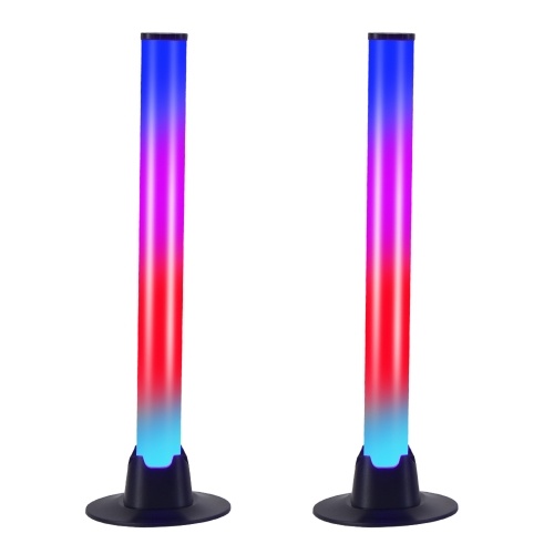 Image of ID 1266855099 2Pcs Colorful Sound Pickup Lamps USB Desktop Atmosphere Light High-sensitivity Pickup Light Bar Fun Gaming