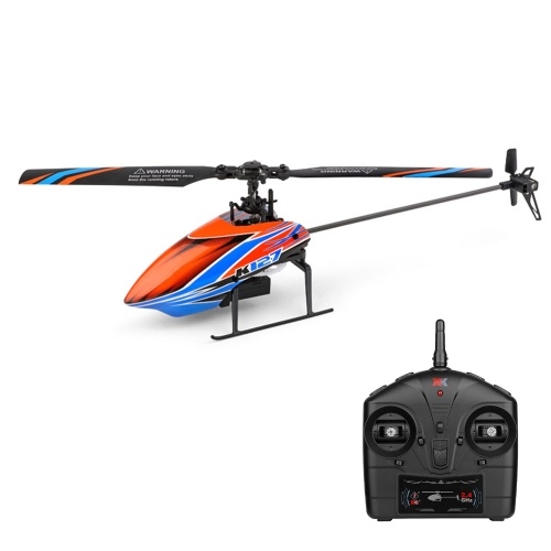Image of ID 1266860205 WLtoys K127 24G 4CH RC Helicopter 6-axis Gyro Single Blade RC Aircraft RC Plane Fixed Height RTF for Beginners