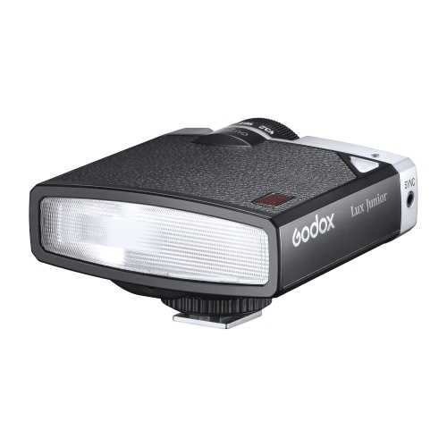 Image of ID 1266860336 Godox Lux Junior Retro Camera Flash 1/1-1/64 Flash Power 28mm Focal Length Camera Flash