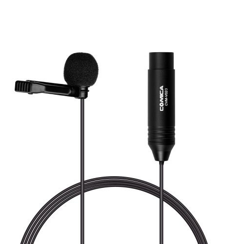 Image of ID 1266861738 COMICA CVM-V02O Omnidirectional Lavalier Lapel Microphone Condenser Mic 18M