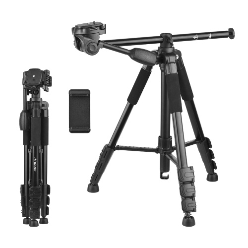 Image of ID 1266865226 Andoer 157cm/618inch Portable Tripod Horizontal Camera Tripod Stand
