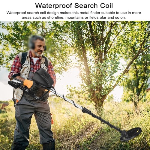 Image of ID 1266866854 GTX4030 Underground Metal Detector Handheld Metal Detector Portable Detachable Easy Install Metal Detector High Sensitivity Underground Metal Finder with Waterproof Search Coil for Kids Adults
