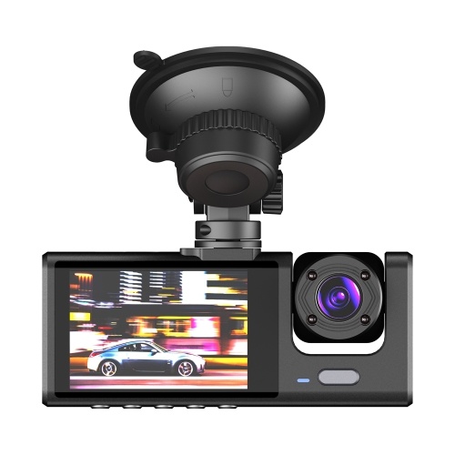 Image of ID 1266866877 1080P DVR Dash Camera Front and Rear Camera Driving Recorder 2 Inch Screen Dashcam Support Night-Vision Loop Recording One-Key Lock