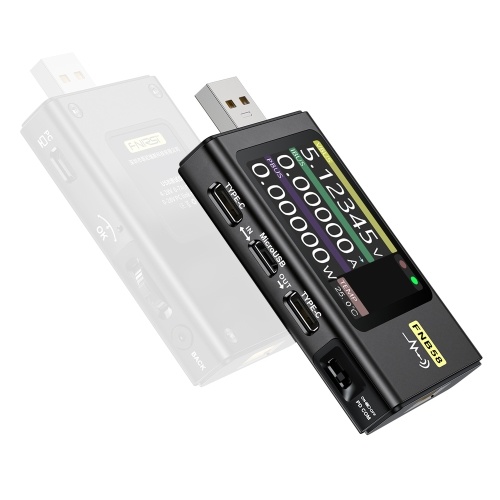 Image of ID 1266868069 Portable Digital Voltmeter Ammeter USB Tester TYPE-C Mobilephone Quick Recharge Protocol Testing Detection Tester Trigger Capacity Measurement Ripple Measurement
