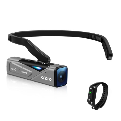 Image of ID 1266871505 ORDRO EP7 Head Wearable 4K 60fps Video Camera with Remote Control