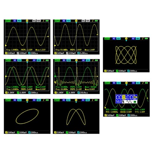 Image of ID 1266872126 DSO2512G 120M Bandwidth Portable Handheld Dual Channel Oscilloscope with 28 Inch Display Screen