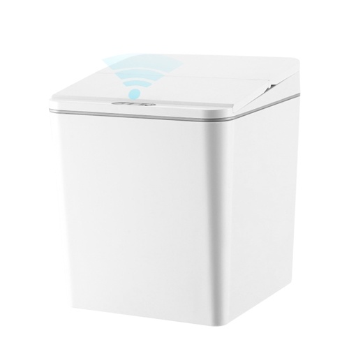 Image of ID 1266872556 Touch-free Trash Cans Smart Induction Trash Bin Infrared Motion Sensor Automatic Garbage Can