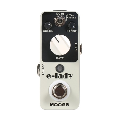 Image of ID 1266874993 MOOER e-lady Analog Flanger Guitar Effect Pedal 2 Modes True Bypass Full Metal Shell