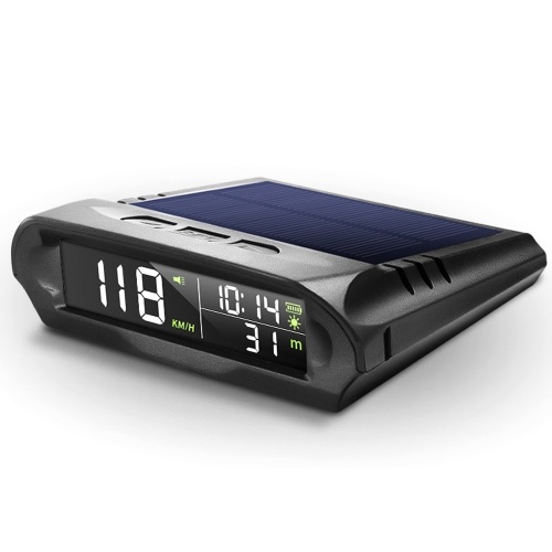 Image of ID 1266876440 Car Wireless Headup Display Solar GPS Digital Speedometer with LCD Screen
