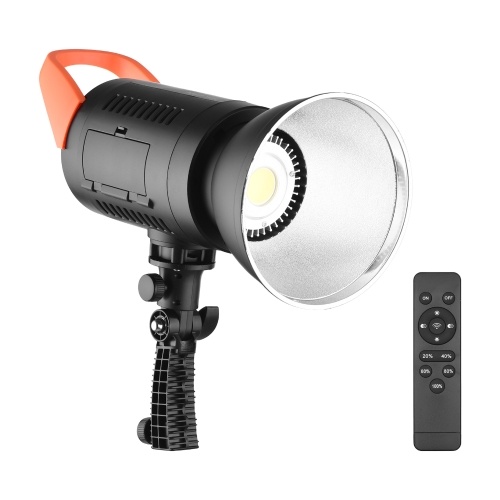 Image of ID 1266878254 150W LED Video Light 5600K Studio Lights Dimmable Bowens Mount Continuous Light with Reflector Remote Control for Product Portrait Wedding Photography Live Streaming Video Recording