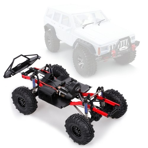 Image of ID 1266880641 AUSTAR A2X-313C RC Car Chassis with Tires 275mm/108inch Wheelbase Chassis Frame 540 35T Motor for 1/10 RC Crawler Car Axial  SCX10 II RC Car