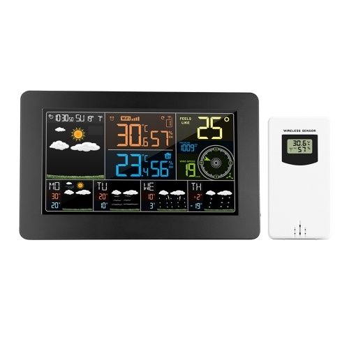 Image of ID 1266881640 Multifunctional Color WiFi Weather Station APP Control Smart Weather Monitor