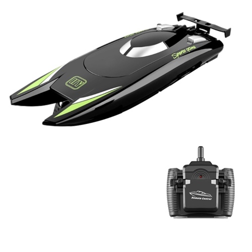 Image of ID 1266881878 25KM/H High Speed Racing Boat 2 Channels Remote Control Boats for Pools Racing Boat