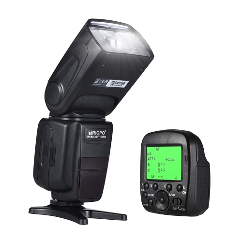 Image of ID 1266882403 TRIOPO G1500 24G HSS 1/8000s GN58 TTL Wireless Master Slave Flash Speedlite + Trigger for Sony A77II A7RII A7R A58 A99 ILCE600L