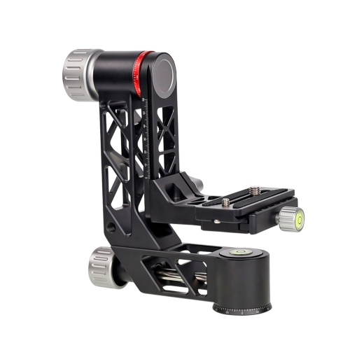 Image of ID 1266883136 XILETU XGH-3 Panoramic Gimbal Tripod Head Aluminum Alloy Material with QR Plate 1/4 Inch & 3/8 Inch Screw Interface