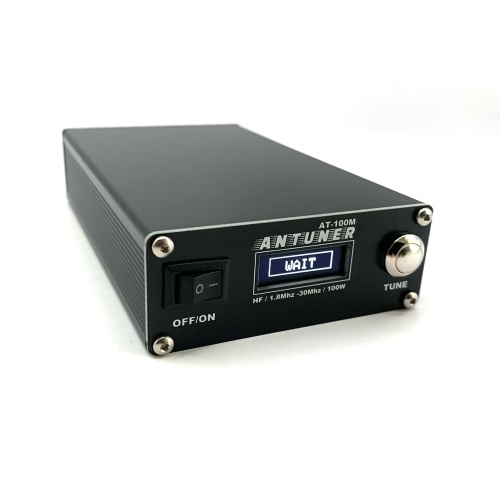 Image of ID 1266883586 ANTUNER Omnipotent 18MHz-30MHz 100W Antenna Tuner Built-in Standing Waves Meter Power Meter For HF Radio USDX G1M FT-818 817 IC-705