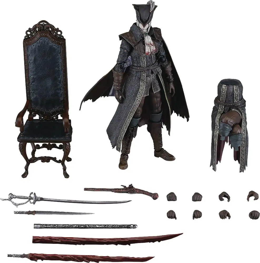Image of ID 1277300335 Bloodborne Lady Maria O/T Astral Clocktower Figma Action Figure Deluxe