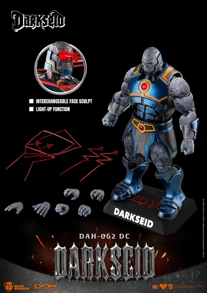 Image of ID 1277301035 DC Comics Dah-062 Dynamic 8ction Heroes Darkseid Action Figure