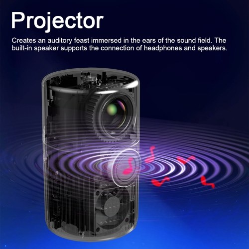 Image of ID 1299280275 YT400 LED Video Projector Home Theater Movie Player Mini Projector Portable Clear Projector