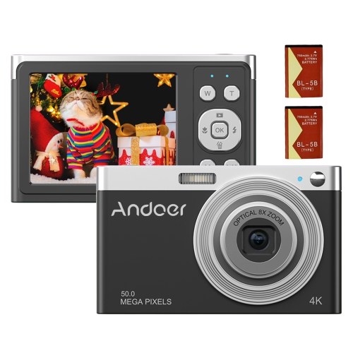 Image of ID 1299280361 Andoer Portable 4K Digital Camera Video Camcorder 50MP 288 Inch IPS Screen