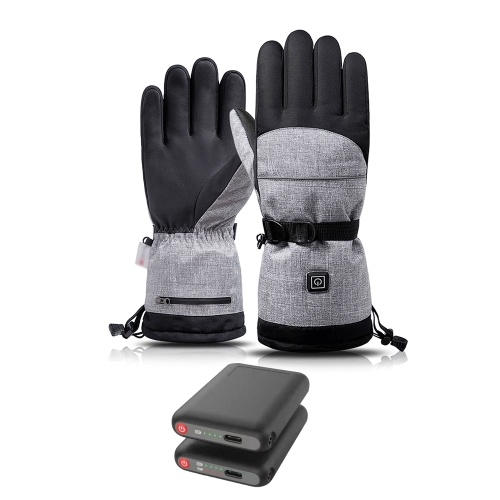 Image of ID 1299281540 Electric Battery Heated Gloves Waterproof Winter Gloves Heating Thermal Gloves