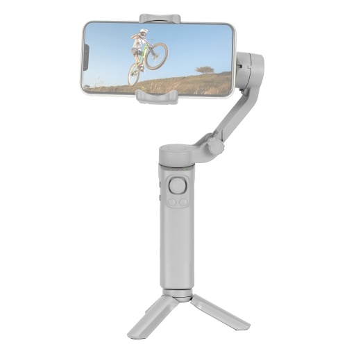 Image of ID 1299281552 Foldable Gimbal Stabilizer for Smartphone 3-Axis Phone Gimbal Anti-Shake Phone Vlog Stabilizer