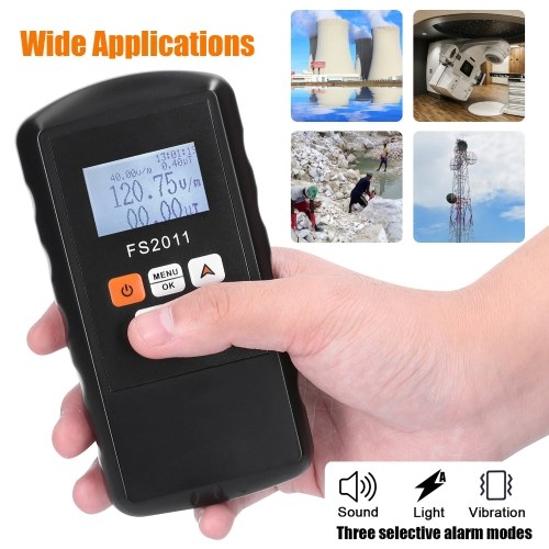 Image of ID 1299282522 Handheld Portable 2in1 Nuclear Radiation Electromagnetic Radiation Detector Household Laboratory Hospital Multi-function Marble Radioactive Geiger Counter Digital Large Screen Nuclear Radiation Detector with Dose Alarm Function