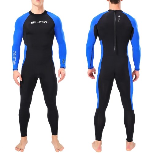 Image of ID 1300842218 Quick Dry Diving Wetsuit UV Protection One Piece Long Sleeves Diving Suit Back Zipper Swimsuit for Water Sports