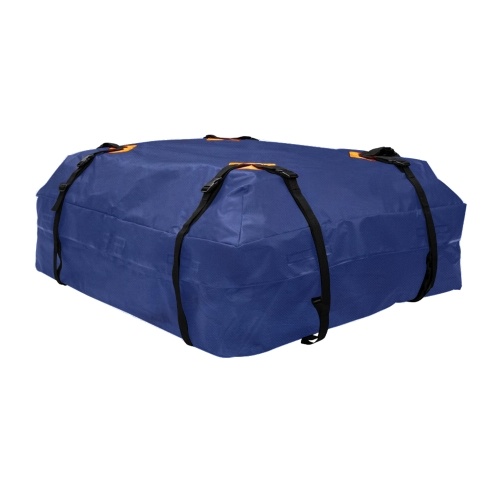 Image of ID 1300842789 Car Roof Cargo Carrier Universal Luggage Bag Storage Cube Bag Thickened 600D Waterproof Blue for Travel Camping