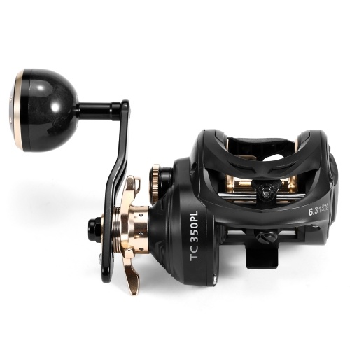 Image of ID 1300843218 Carbon Fiber Baitcasting Reel 9+1BB Fishing Reel High Speed 63: 1 Gear Ratio Magnetic Brake System Baitcaster Reel For Right Hand
