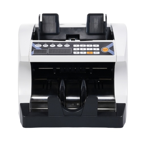 Image of ID 1300843998 Aibecy Multi-Currency Automatic Cash Banknote Money Bill Counter Counting Machine with UV MG Counterfeit Detector External Display for EURO/USD/GBP/AUD/JPY/KRW