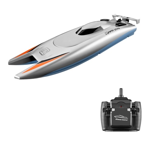 Image of ID 1300849968 25KM/H High Speed Racing Boat 2 Channels Remote Control Boats for Pools Racing Boat