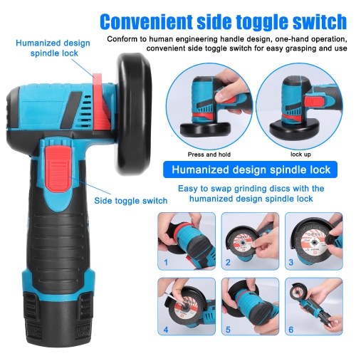 Image of ID 1300850077 19000rpm Electric Grinding Tool Multifunctional Mini Grinder Handheld Cutter for Cutting Polishing Ceramic Tile Wood Stone Steel