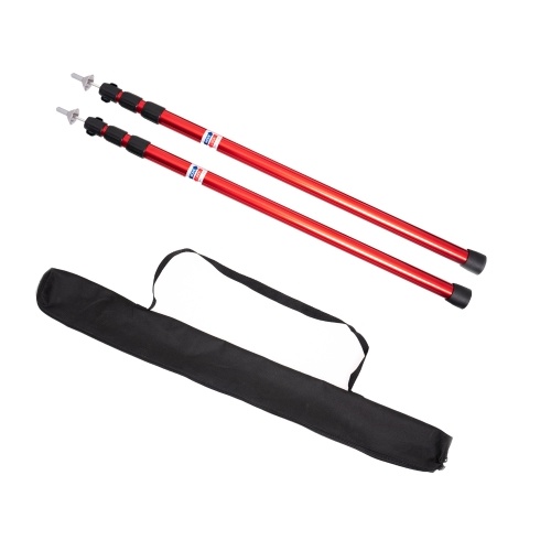 Image of ID 1300850330 2pcs Thicken Aluminum Alloy Tent Pole Adjustable Tent Support Rods Beach Shelter Tarp Awning Pole Replacement Poles Accessories for Camping Hiking Backpacking Tent