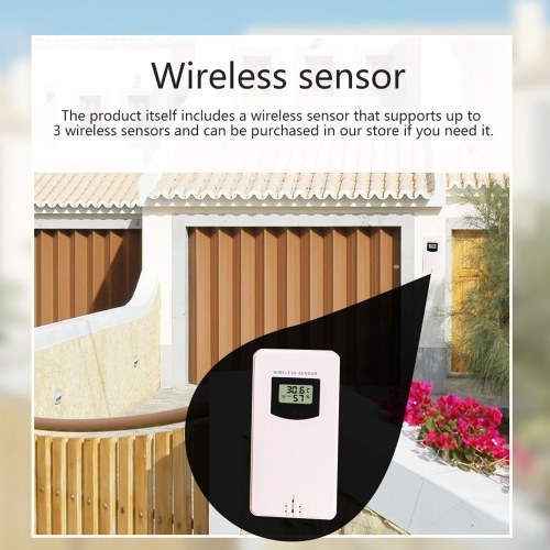 Image of ID 1300852552 Multifunctional Color WiFi Weather Station APP Control Smart Weather Monitor