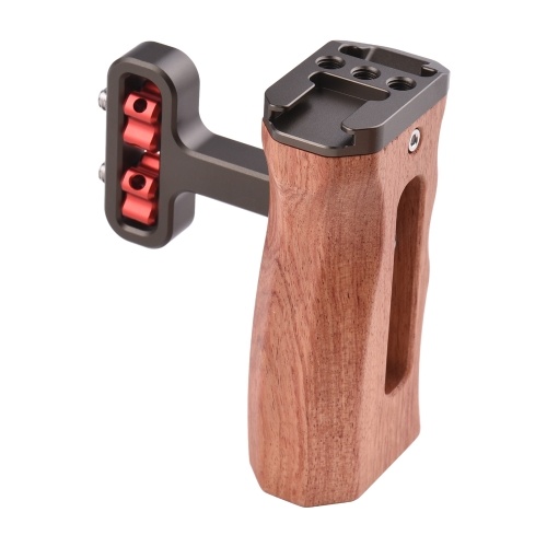 Image of ID 1300854698 Universal Camera Cage Left/Right Side Handle Wooden Hand Grip