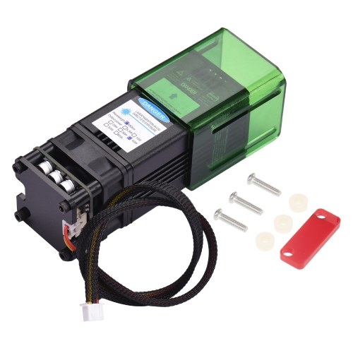 Image of ID 1300855216 450nm 40W Laser Module with Protective Cover Adjustable Focal Length Laser Engraving Head  for DIY Craft Wood Leather Fabric Paper Cutting Engraving