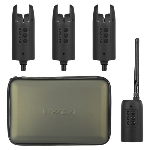 Image of ID 1300855322 Lixada Wireless Digital Fishing Alarm Set Fishing Bite Sound Alert Kit