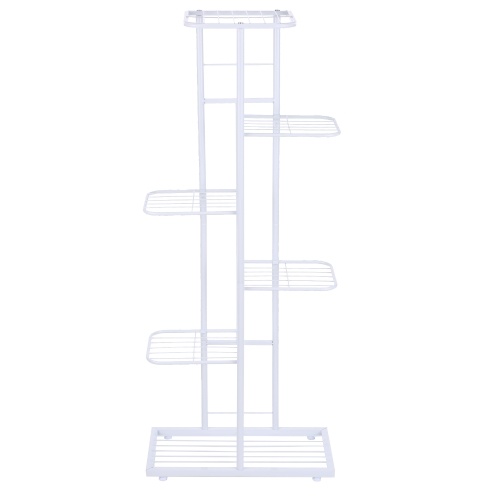 Image of ID 1300855653 6-Tier Display Shelf Flower Pots Rack Plant Stand Potting Ladder Planter Stand Heavy Duty Storage Shelving Rack for Potted Plants