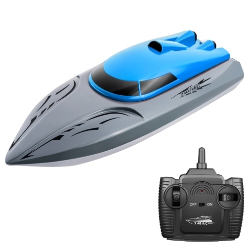 Image of ID 1300856471 806 24G RC Boat 20KM/h Waterproof Toy High Speed RC Boat Racing Boat