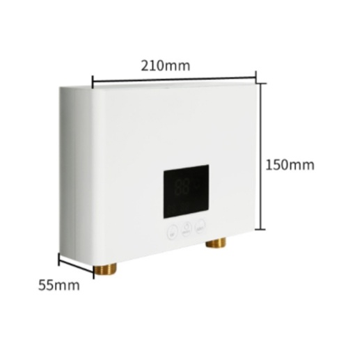 Image of ID 1300856811 Instant Water Heater 3KW Mini Electric Tankless Water Heater Wall-Mounted with LED Display 3-Level Temperature Adjustment Remote Control for Home Kitchen Bathroom