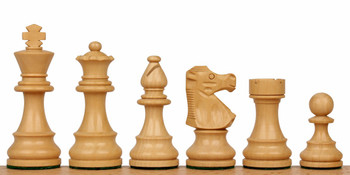 Image of ID 1302922955 French Lardy Carry-All Chess Set Ebonized & Boxwood Pieces - Black
