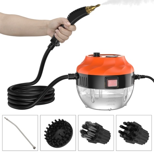 Image of ID 1309827614 2500W Handheld Steam Cleaner High Temperature Pressurized Steam Cleaning Machine with Brush Heads