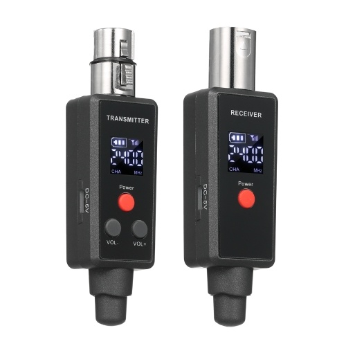 Image of ID 1309827759 UHF Microphone Wireless System 24GHz Wireless XLR Transmitter and Receiver