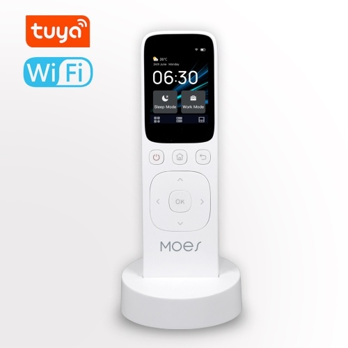 Image of ID 1309827978 Tuya WiFi Intelligent Touched Screen Center Control Panel IR Remote Controller Home Center Control IR Remote Controller Compatible with MOES APP